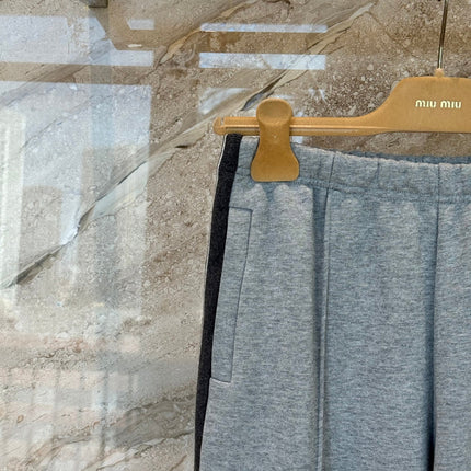 MIUMIU STRAIGHT-LEG PANTS STYLE 715