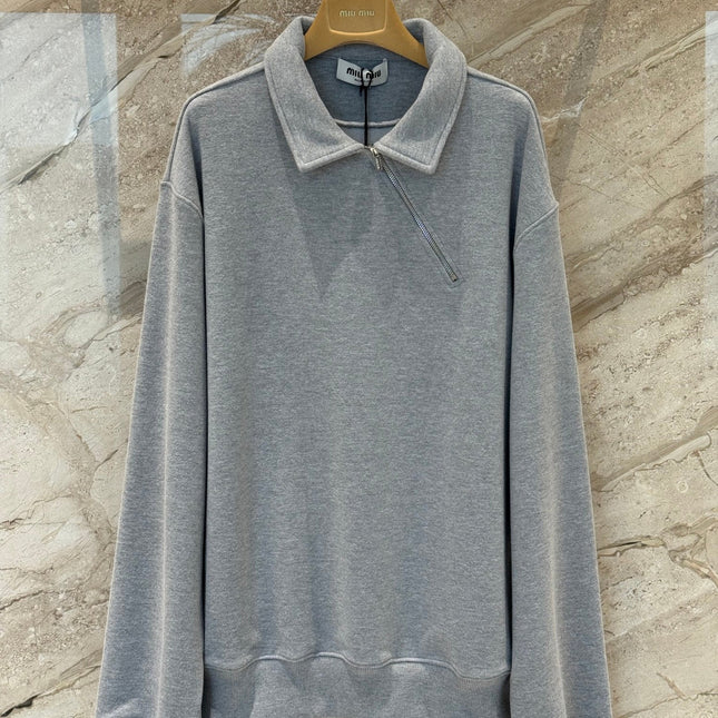 MIUMIU POLO SWEATSHIRT STYLE 652