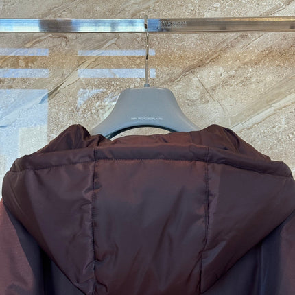 PRADA 26S HOODED PADDED JACKET 644