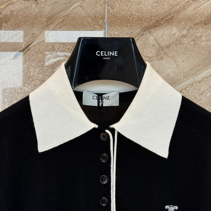 CELINE 26S KNIT POLO SHIRT STYLE 235