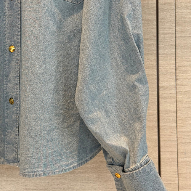 CELINE 26S DENIM SHIRT 410