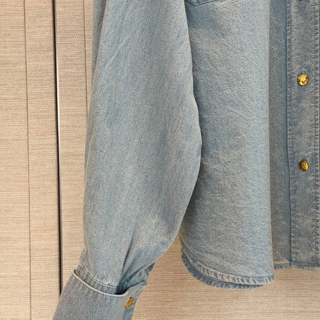 CELINE 26S DENIM SHIRT 410