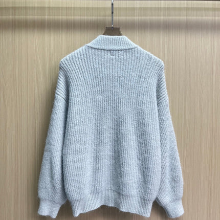 LOEWE 26S CREW-NECK KNIT CARDIGAN 651
