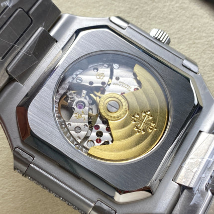 CUBITUS AUTOMATIC ALL STEEL ATTACHED DIAMOND OLIVE GREEN DIAL