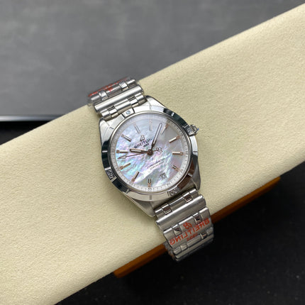 CHRONOMAT AUTOMATIC 36 STEEL CASE MOTHER OF PEARL DIAL