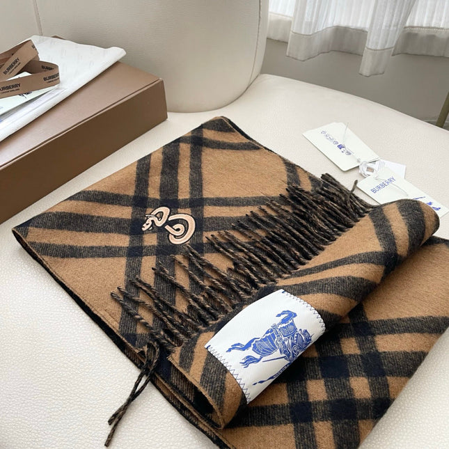 BURBERRY 26S SCARF 168CM IN CASHMERE 159058