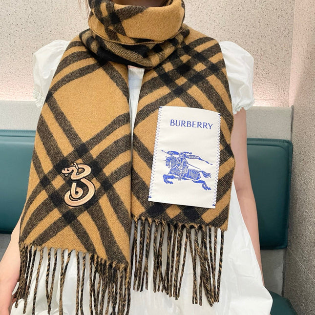 BURBERRY 26S SCARF 168CM IN CASHMERE 159058