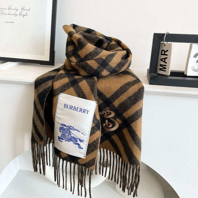 BURBERRY 26S SCARF 168CM IN CASHMERE 159058