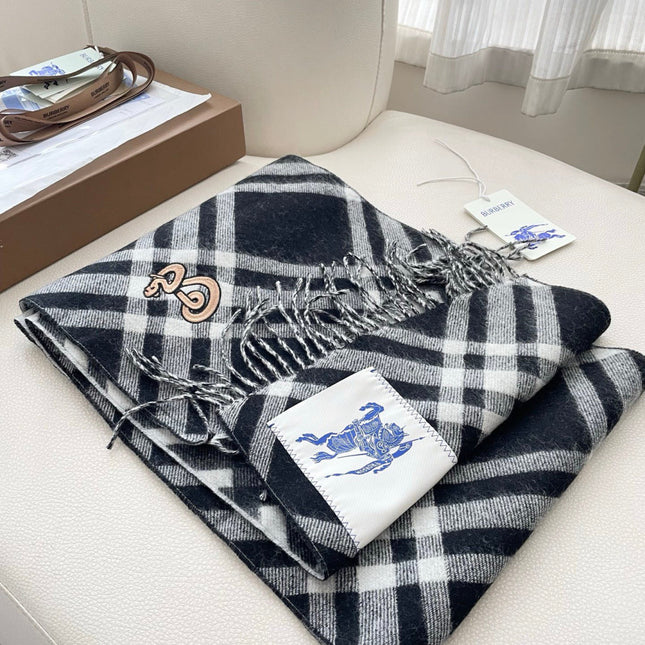 BURBERRY 26S SCARF 168CM IN CASHMERE 159059