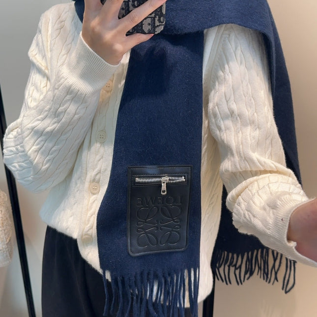 LOEWE 25S SCARF 180 IN CASHMERE 858213