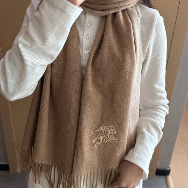 BURBERRY 25S SCARF 180 CM IN CASHMERE 935748