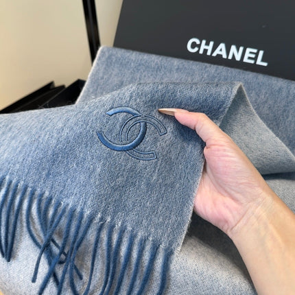 CHANEL 25S SCARF 180 IN CASHMERE 989788