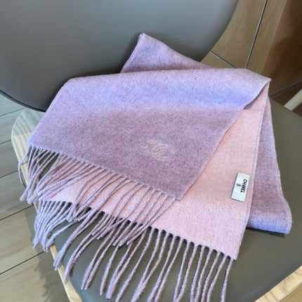 CHANEL 25S SCARF 180 IN CASHMERE 989817