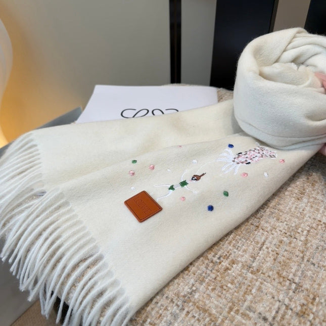 LOEWE 26S SCARF 180 IN CASHMERE 134515