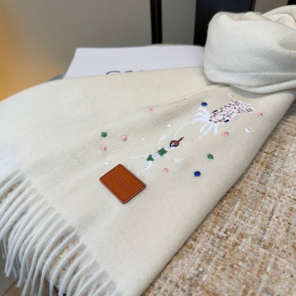 LOEWE 26S SCARF 180 IN CASHMERE 134515