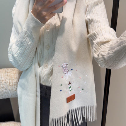 LOEWE 26S SCARF 180 IN CASHMERE 134515