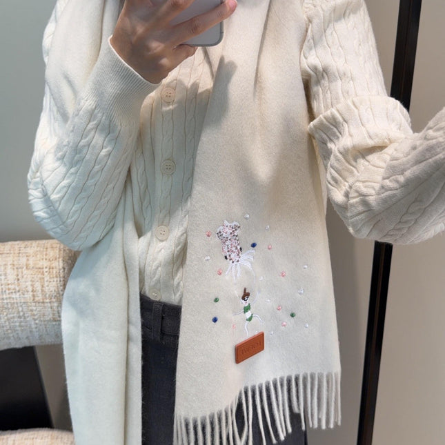 LOEWE 26S SCARF 180 IN CASHMERE 134515
