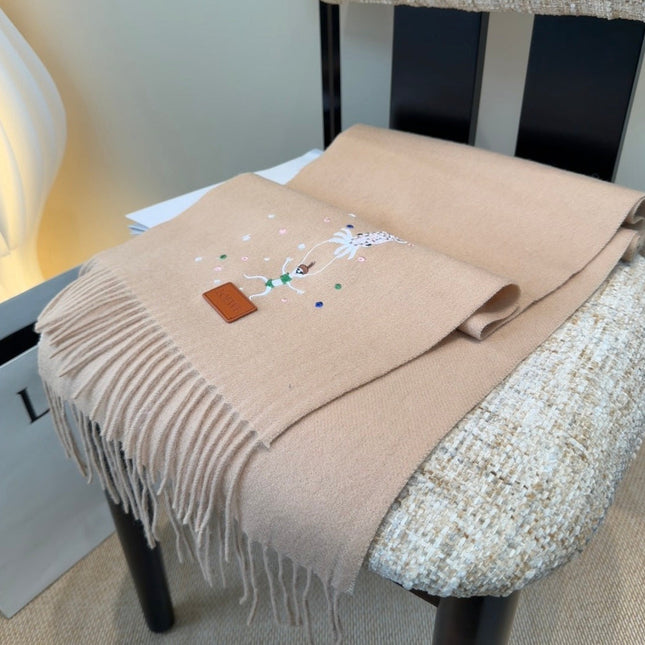 LOEWE 26S SCARF 180 IN CASHMERE 134516
