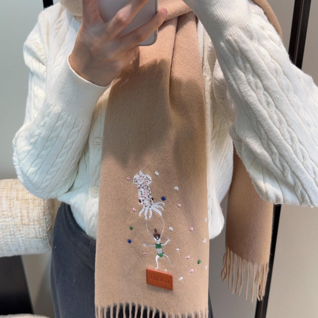 LOEWE 26S SCARF 180 IN CASHMERE 134516