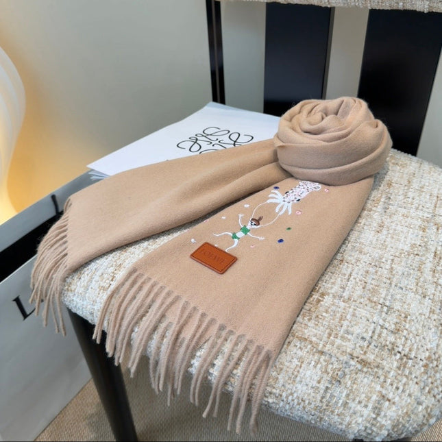 LOEWE 26S SCARF 180 IN CASHMERE 134516