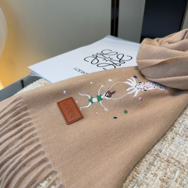 LOEWE 26S SCARF 180 IN CASHMERE 134516