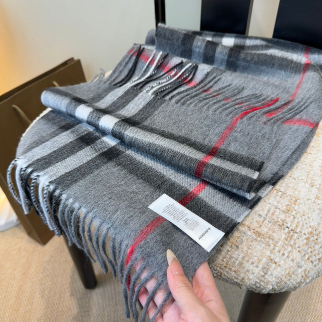 BURBERRY 26S SCARF 180CM IN CASHMERE 184996
