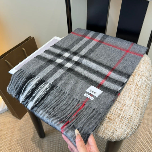 BURBERRY 26S SCARF 180CM IN CASHMERE 184996