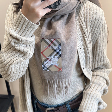 BURBERRY 26S SCARF 180CM IN CASHMERE 190148