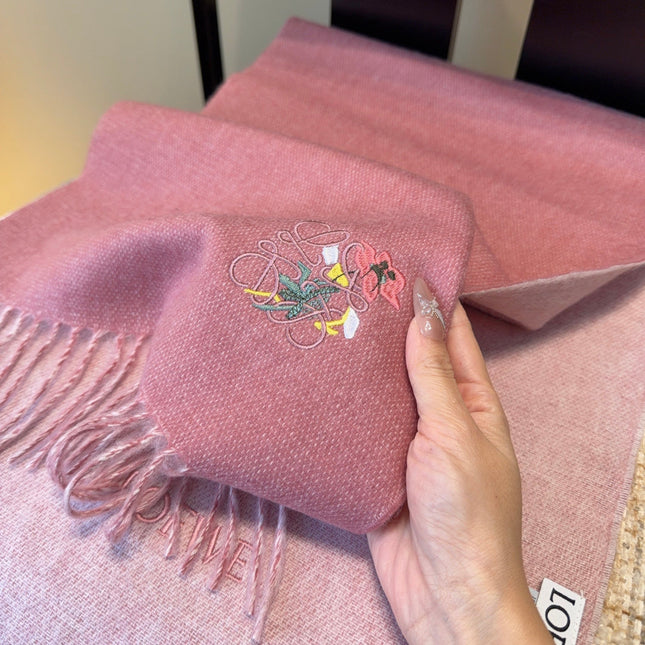 LOEWE 26S SCARF 180 IN CASHMERE 190151