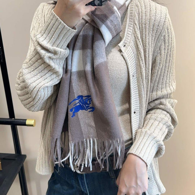 BURBERRY 26S SCARF 180CM IN CASHMERE 192543