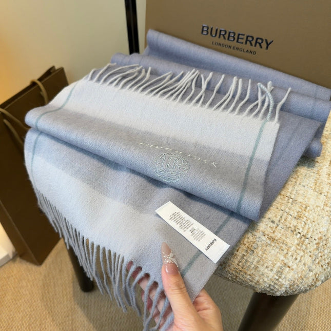 BURBERRY 26S SCARF 180CM IN CASHMERE 196358