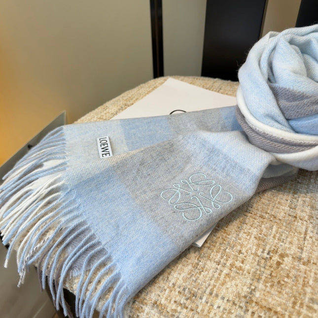 LOEWE 26S SCARF 180 IN CASHMERE WOOL 196361
