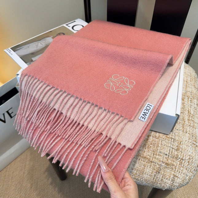 LOEWE 26S SCARF 180 IN CASHMERE WOOL 196362