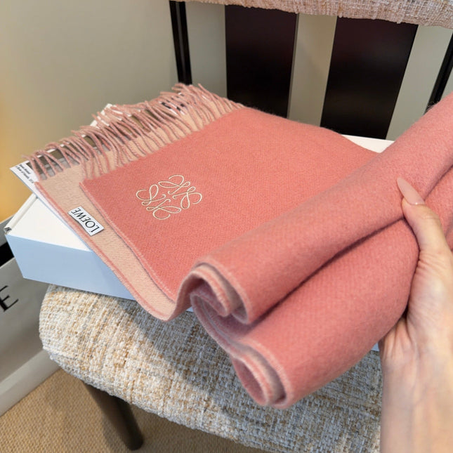 LOEWE 26S SCARF 180 IN CASHMERE WOOL 196362