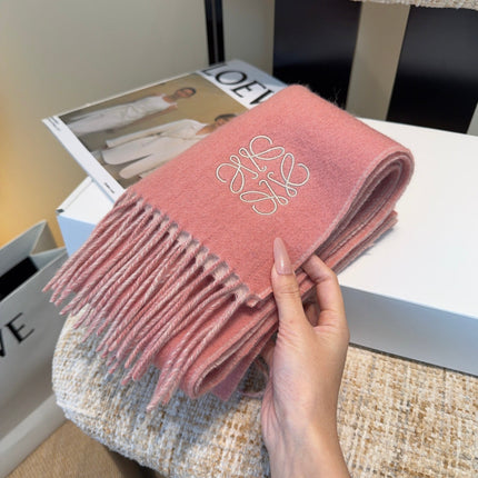 LOEWE 26S SCARF 180 IN CASHMERE WOOL 196362