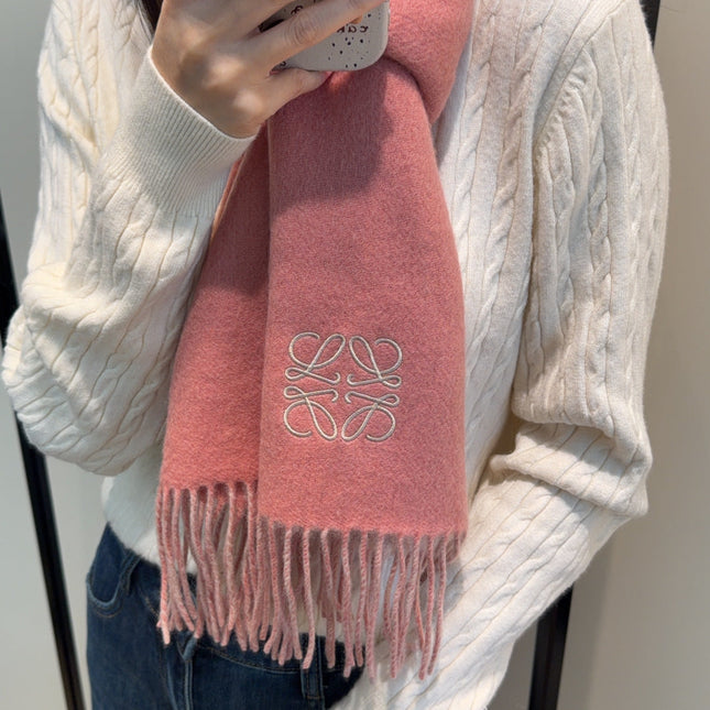 LOEWE 26S SCARF 180 IN CASHMERE WOOL 196362