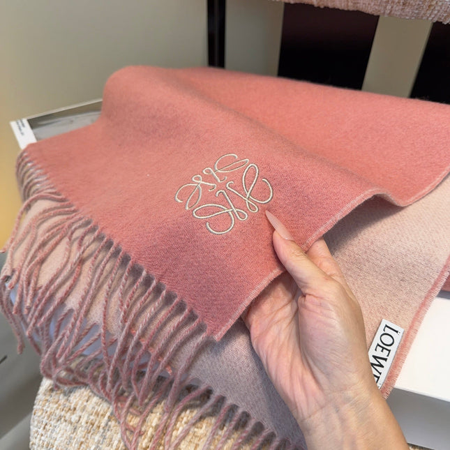 LOEWE 26S SCARF 180 IN CASHMERE WOOL 196362