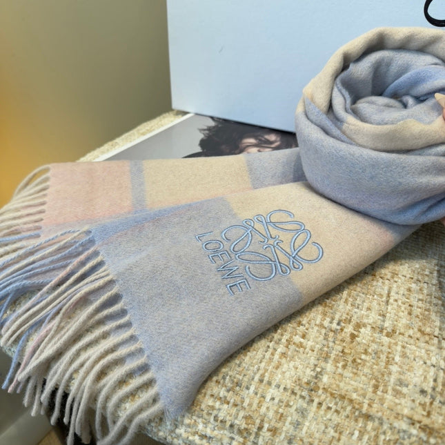 LOEWE 26S SCARF 180 IN CASHMERE WOOL 202468