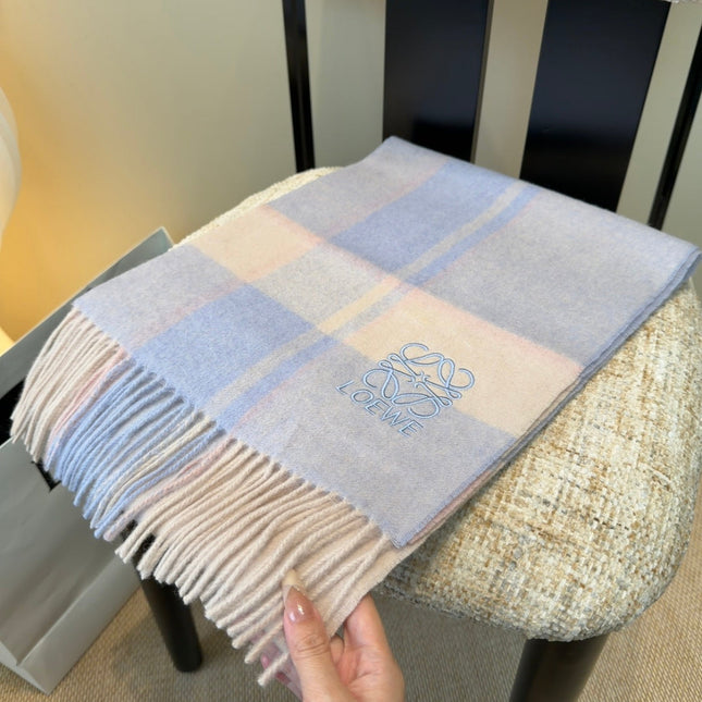 LOEWE 26S SCARF 180 IN CASHMERE WOOL 202468
