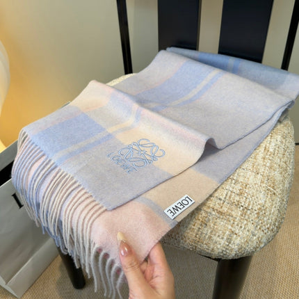 LOEWE 26S SCARF 180 IN CASHMERE WOOL 202468