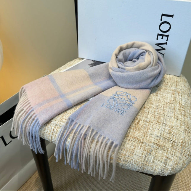 LOEWE 26S SCARF 180 IN CASHMERE WOOL 202468