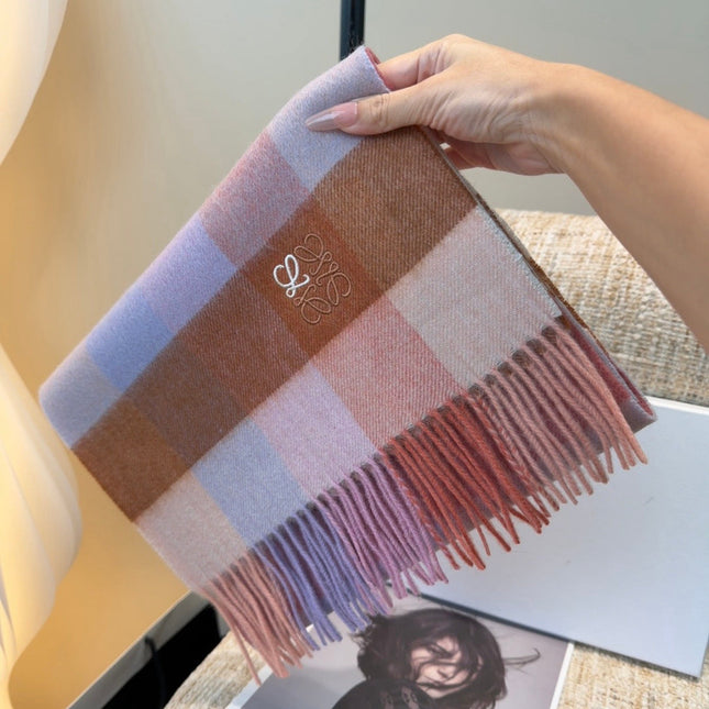 LOEWE 26S SCARF 180 IN CASHMERE WOOL 202471