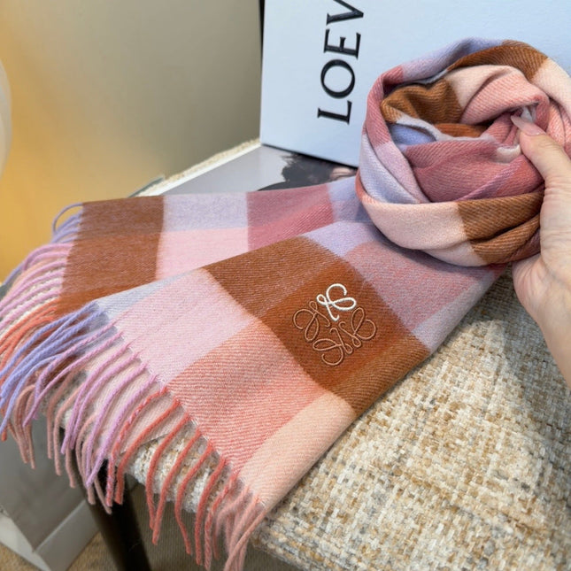 LOEWE 26S SCARF 180 IN CASHMERE WOOL 202471