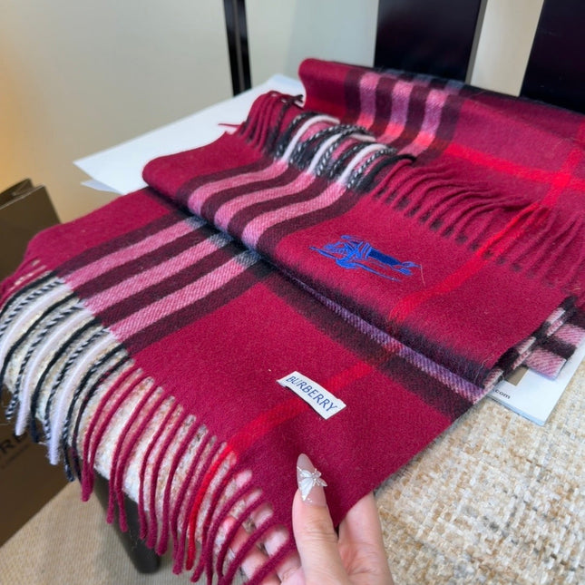 BURBERRY 26S SCARF 180CM IN CASHMERE 207839
