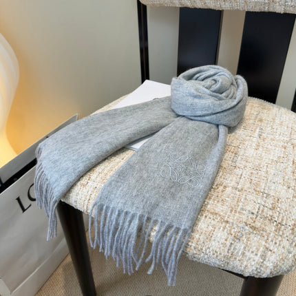 LOEWE 26S SCARF 180 IN CASHMERE WOOL 207844