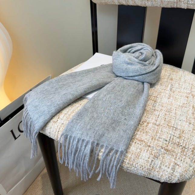 LOEWE 26S SCARF 180 IN CASHMERE WOOL 207844