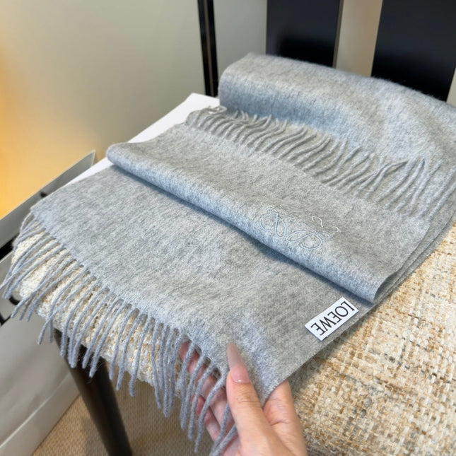 LOEWE 26S SCARF 180 IN CASHMERE WOOL 207844