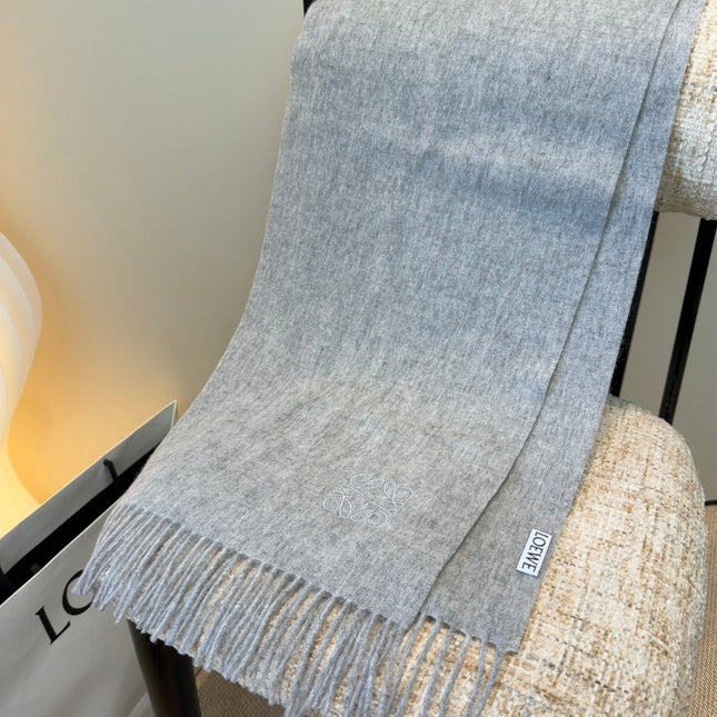 LOEWE 26S SCARF 180 IN CASHMERE WOOL 207844