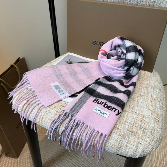 BURBERRY 26S SCARF 180CM IN CASHMERE 215216