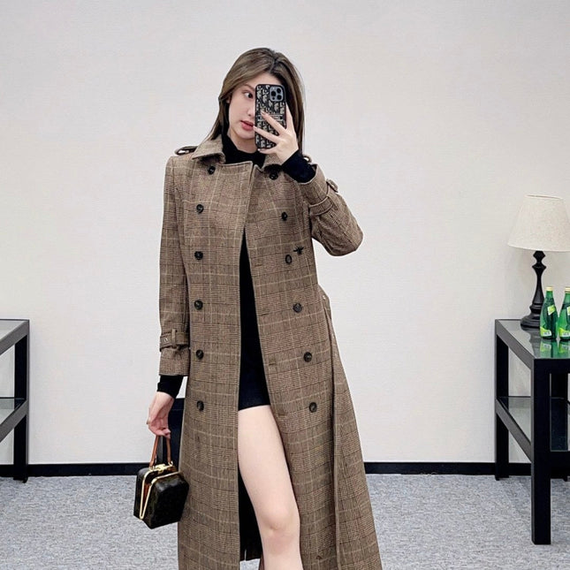 DIOR 25S LONG TRENCH COAT STYLE 303